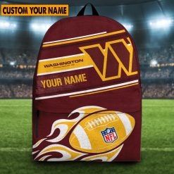 NFL Washington Commanders Custom Name Limited Edition Backpack