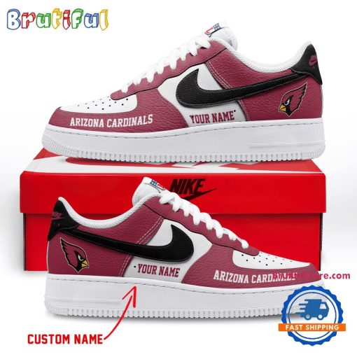 NFL Arizona Cardinals Custom Name Limited Edition Air Force 1 Sneakers