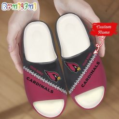 NFL Arizona Cardinals Custom Name Special Edition Comfort Slippers