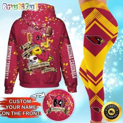 NFL Arizona Cardinals Custom Name Special Edition Hoodie Leggings Set