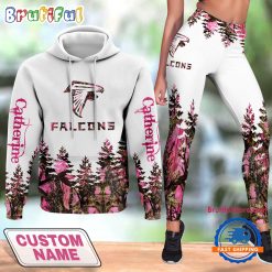 NFL Atlanta Falcons Custom Name Limited Edition Hoodie Leggings Set