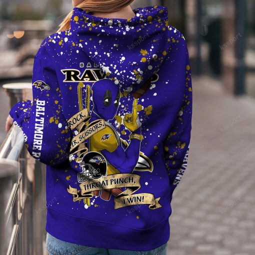 NFL Baltimore Ravens Custom Name Special Edition Hoodie Leggings Set