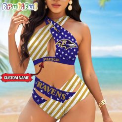 NFL Baltimore Ravens Limited Edition Bikini Set