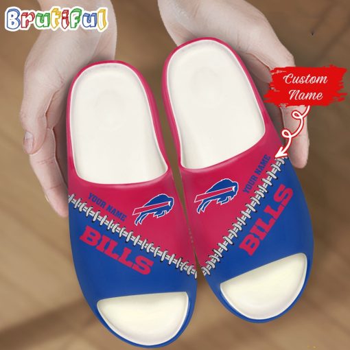 NFL Buffalo Bills Custom Name Special Edition Comfort Slippers