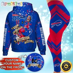 NFL Buffalo Bills Custom Name Special Edition Hoodie Leggings Set