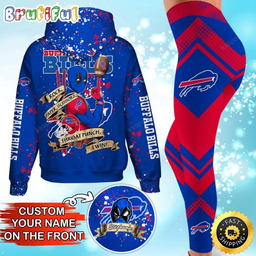 NFL Buffalo Bills Custom Name Special Edition Hoodie Leggings Set