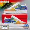NFL Carolina Panthers Custom Name Pride Edition Air Force 1 Sneakers