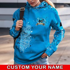 NFL Carolina Panthers Custom Name Special Edition Hoodie Leggings Set