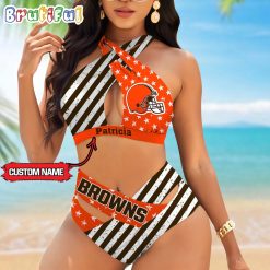 NFL Cleveland Browns Limited Edition Bikini Set