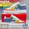NFL Detroit Lions Custom Name Pride Edition Air Force 1 Sneakers