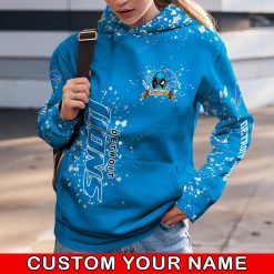 NFL Detroit Lions Custom Name Special Edition Hoodie Leggings Set