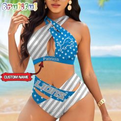 NFL Detroit Lions Limited Edition Bikini Set