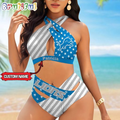 NFL Detroit Lions Limited Edition Bikini Set