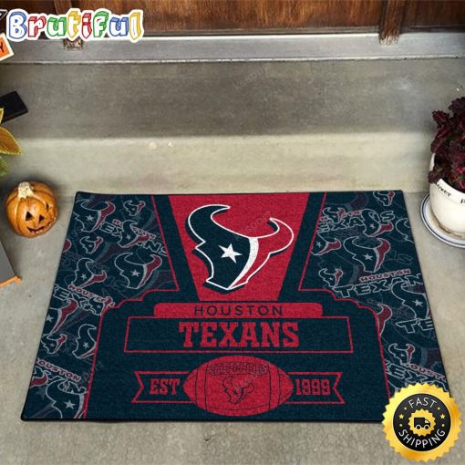 NFL Houston Texans Special Edition Rubber Doormat