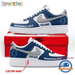 NFL Indianapolis Colts Custom Name Limited Edition Air Force 1 Sneakers