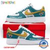 NFL Jacksonville Jaguars Custom Name Limited Edition Air Force 1 Sneakers
