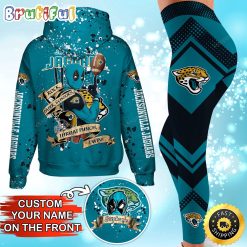 NFL Jacksonville Jaguars Custom Name Special Edition Hoodie Leggings Set