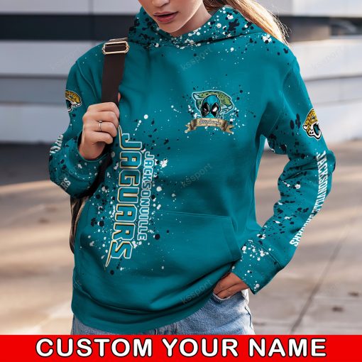 NFL Jacksonville Jaguars Custom Name Special Edition Hoodie Leggings Set