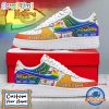 NFL Kansas City Chiefs Custom Name Pride Edition Air Force 1 Sneakers