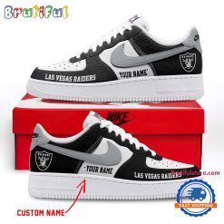 NFL Las Vegas Raiders Custom Name Limited Edition Air Force 1 Sneakers