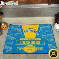 NFL Los Angeles Chargers Special Edition Rubber Doormat