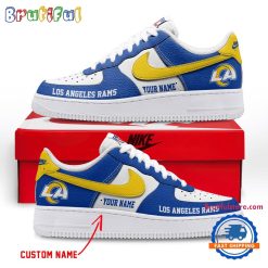 NFL Los Angeles Rams Custom Name Limited Edition Air Force 1 Sneakers