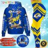 NFL Los Angeles Rams Custom Name Special Edition Hoodie Leggings Set
