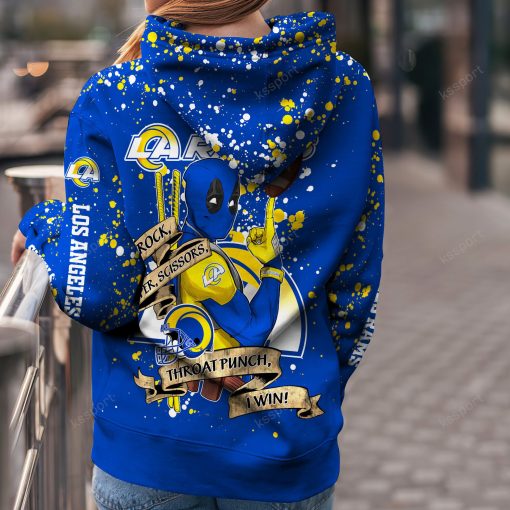 NFL Los Angeles Rams Custom Name Special Edition Hoodie Leggings Set