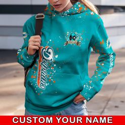 NFL Miami Dolphins Custom Name Special Edition Hoodie Leggings Set