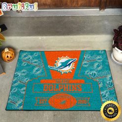 NFL Miami Dolphins Special Edition Rubber Doormat