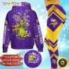 NFL Minnesota Vikings Custom Name Christmas Edition Hoodie Leggings Set