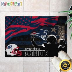 NFL New England Patriots Limited Edition Rubber Doormat