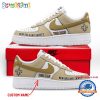 NFL New Orleans Saints Custom Name Limited Edition Air Force 1 Sneakers