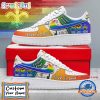 NFL New Orleans Saints Custom Name Pride Edition Air Force 1 Sneakers