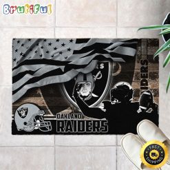 NFL Oakland Raiders Limited Edition Rubber Doormat