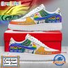 NFL Philadelphia Eagles Custom Name Pride Edition Air Force 1 Sneakers