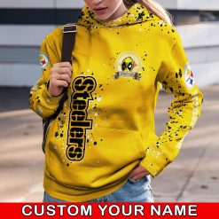 NFL Pittsburgh Steelers Custom Name Special Edition Hoodie Leggings Set