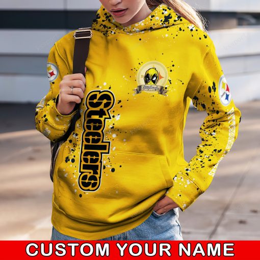 NFL Pittsburgh Steelers Custom Name Special Edition Hoodie Leggings Set