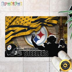 NFL Pittsburgh Steelers Limited Edition Rubber Doormat