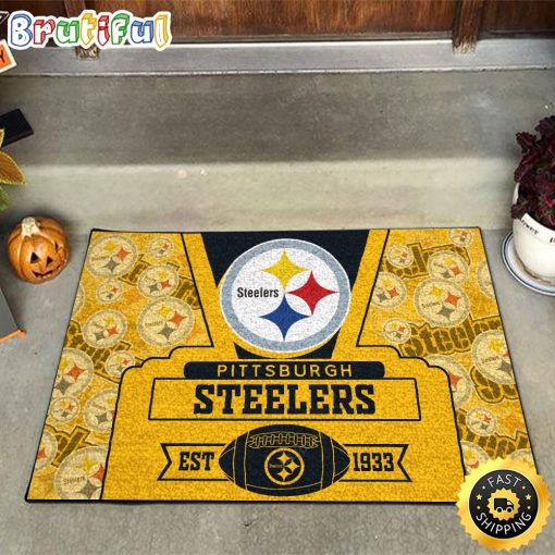 NFL Pittsburgh Steelers Special Edition Rubber Doormat