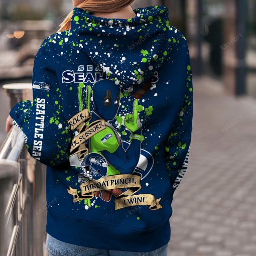 NFL Seattle Seahawks Custom Name Special Edition Hoodie Leggings Set