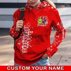 NFL Tampa Bay Buccaneers Custom Name Christmas Edition Hoodie Leggings Set