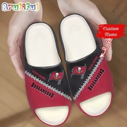 NFL Tampa Bay Buccaneers Custom Name Special Edition Comfort Slippers