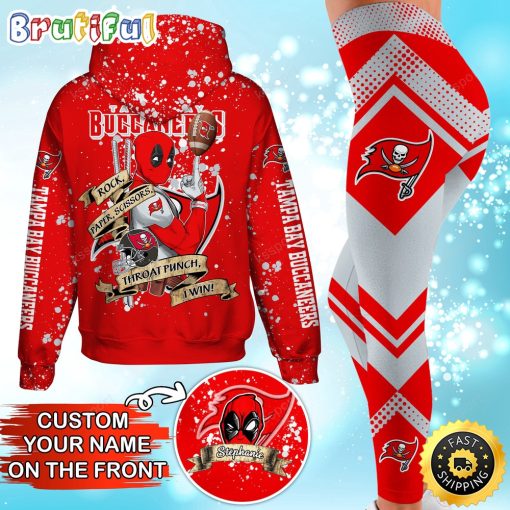NFL Tampa Bay Buccaneers Custom Name Special Edition Hoodie Leggings Set