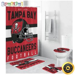 NFL Tampa Bay Buccaneers Limited Edition Shower Curtain and Rugs