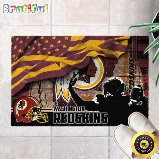 NFL Washington Redskins Limited Edition Rubber Doormat