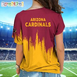 NFL Arizona Cardinals Custom Name Limited Edition One Shoulder T-Shirt