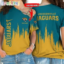 NFL Jacksonville Jaguars Custom Name Limited Edition One Shoulder T-Shirt