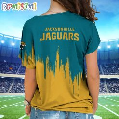 NFL Jacksonville Jaguars Custom Name Limited Edition One Shoulder T-Shirt