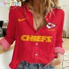 NFL Kansas City Chiefs Custom Name New Edition Casual Shirt for Women